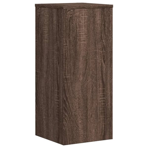 vidaXL Kasvitelineet 2 kpl ruskea tammi 30x30x70 cm tekninen puu