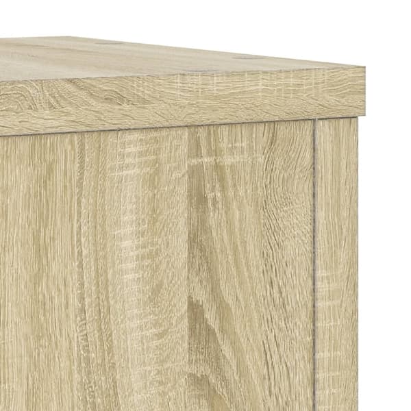 vidaXL Plantestativer 2 stk sonoma eik 20x20x30 cm konstruert tre
