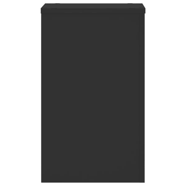 vidaXL Plantestativer 2 stk svart 30x30x50 cm konstruert tre