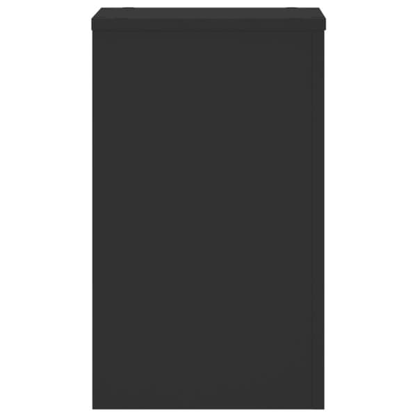 vidaXL Plantestativer 2 stk svart 30x30x50 cm konstruert tre