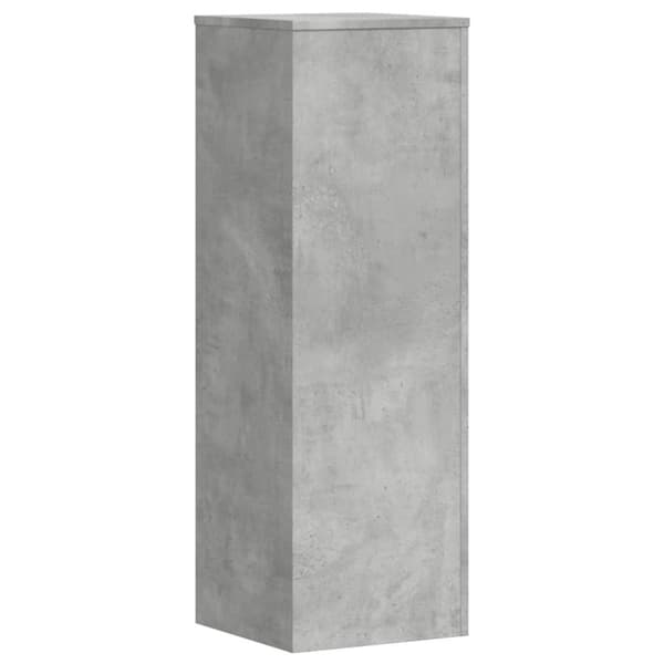 vidaXL Kasvitelineet 2 kpl betoninharmaa 33x33x100 cm tekninen puu