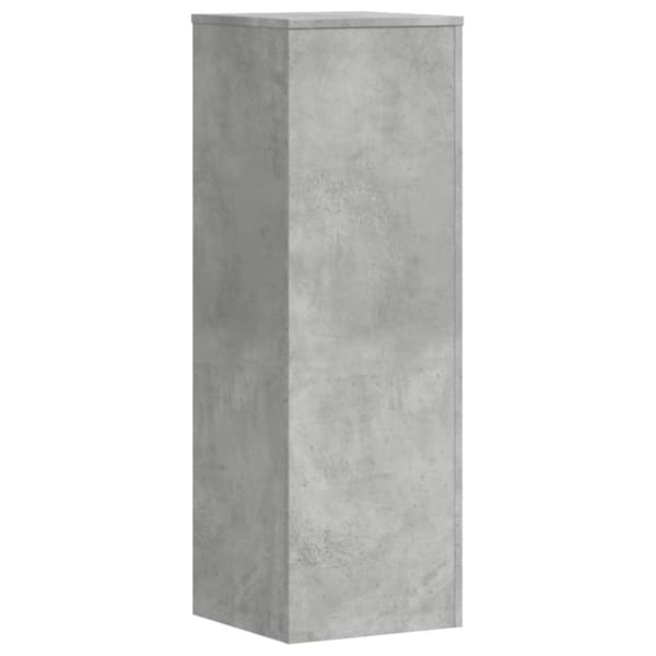 vidaXL Kasvitelineet 2 kpl betoninharmaa 33x33x100 cm tekninen puu
