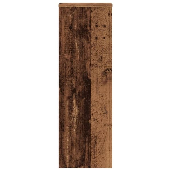 vidaXL Kasvitelineet 2 kpl vanha puu 33x33x100 cm tekninen puu