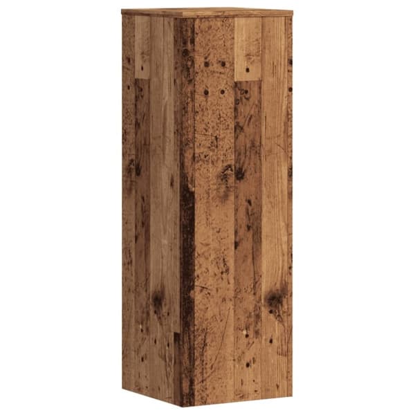 vidaXL Kasvitelineet 2 kpl vanha puu 33x33x100 cm tekninen puu