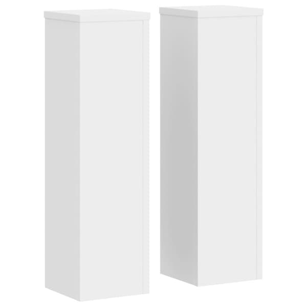 vidaXL Plantestativer 2 stk. 17x17x60 cm konstrueret træ hid