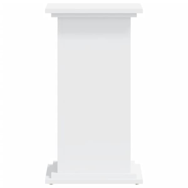 vidaXL Växtställ vit 33x33x60 cm konstruerat trä