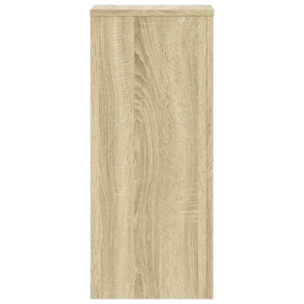 vidaXL Plantestativer 2 stk sonoma eik 30x30x70 cm konstruert tre