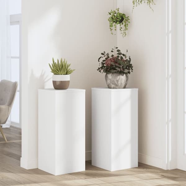 vidaXL plantestativer 2 stk. 30x30x70 cm konstrueret træ hid
