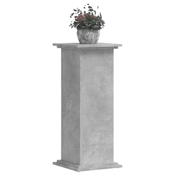 vidaXL Kasviteline betoninharmaa 33x33x80 cm tekninen puu