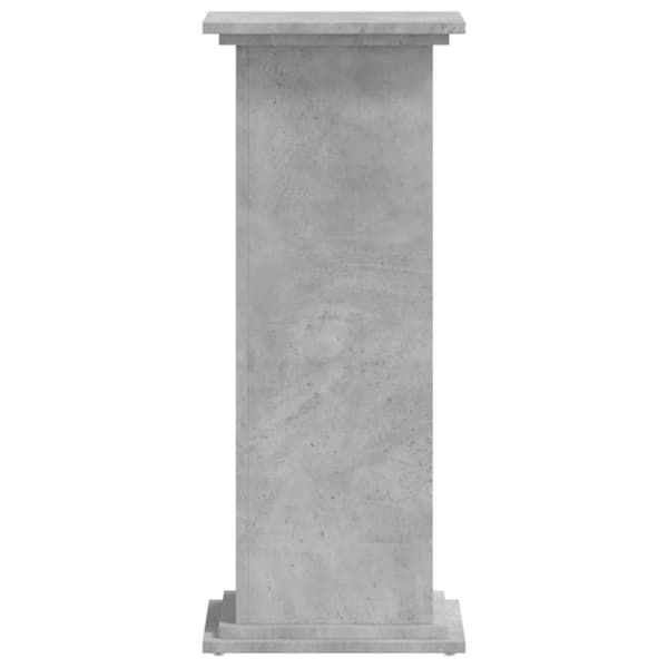vidaXL Kasviteline betoninharmaa 33x33x80 cm tekninen puu