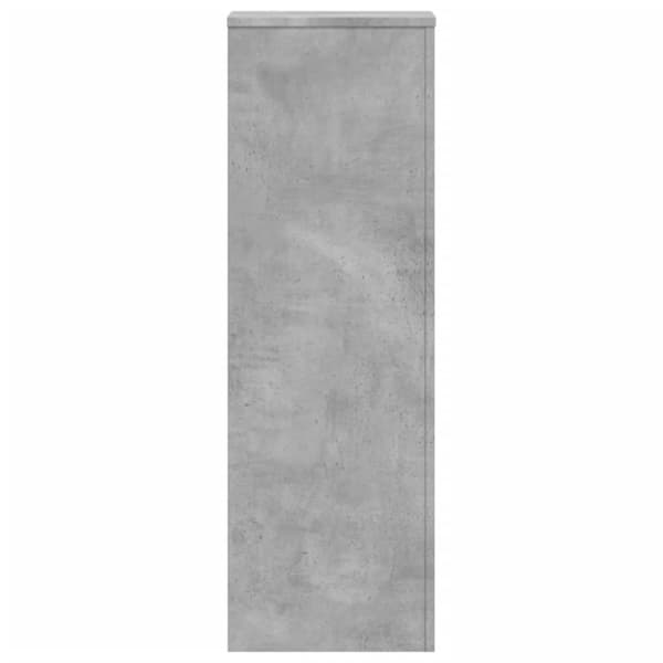 vidaXL plantestativ 33x33x100 cm konstrueret træ betongrå