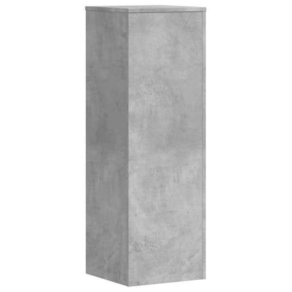 vidaXL plantestativ 33x33x100 cm konstrueret træ betongrå