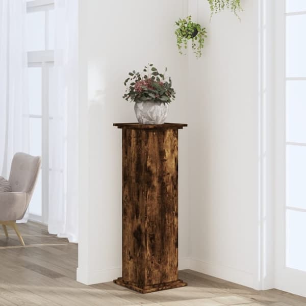 vidaXL Kasviteline savutammi 33x33x100 cm tekninen puu
