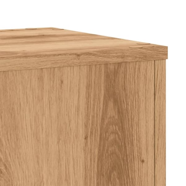 vidaXL Kasvitelineet 2 kpl artesaani tammi 30x30x70 cm tekninen puu