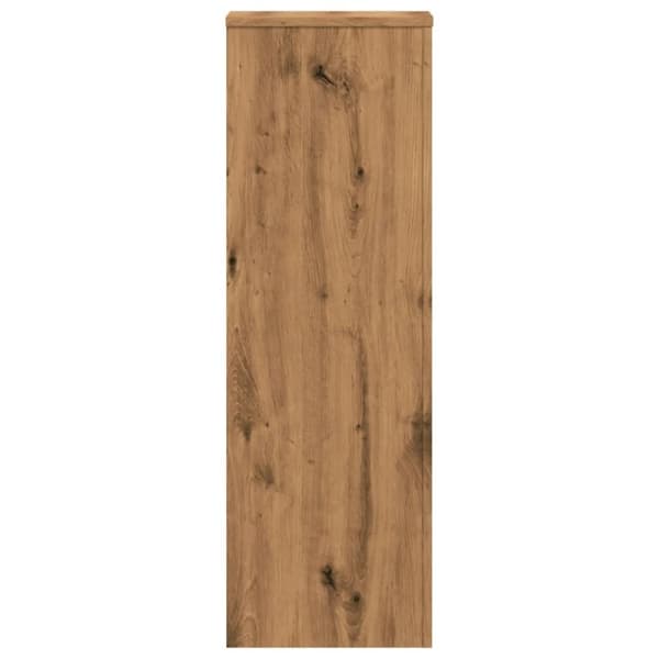 vidaXL Kasvitelineet 2 kpl artesaanitammi 33x33x100 cm tekninen puu