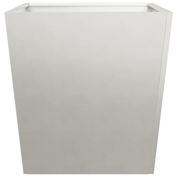 vidaXL Plantekasse 50x50x50 cm rustfritt stål