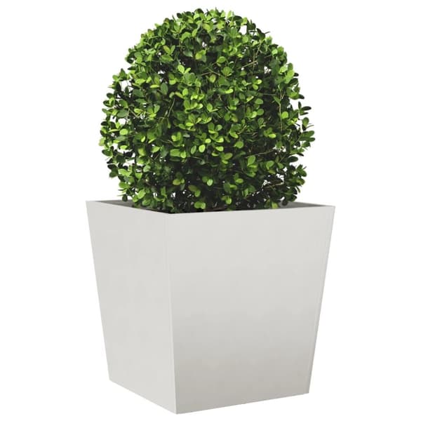 vidaXL Plantekasser 2 stk 50x50x50 cm rustfritt stål