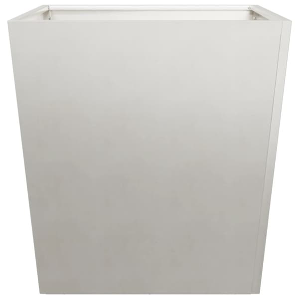 vidaXL Plantekasser 2 stk 50x50x50 cm rustfritt stål