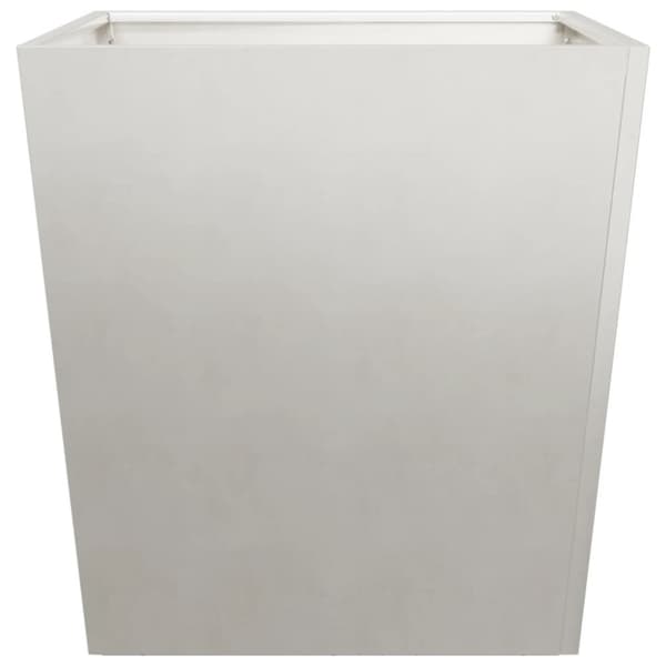 vidaXL Plantekasser 2 stk 50x50x50 cm rustfritt stål