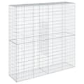 Miniatyrbilde 6 av 8: vidaXL Gabionkurv med deksel 200x50x200 cm galvanisert jern