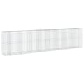 Miniatyrbillede 6 af 8: vidaXL gabionkurv med cover 850x100x200 cm galvaniseret jern