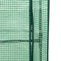 Miniatyrbillede 9 af 10: vidaXL højbed med drivhusovertræk 120x40x123 cm rattan-look