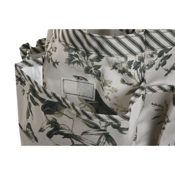 Verktygshållare Home ESPRIT Trädgård Korg Grön Beige 47 x 18 x 27 cm