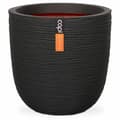 Miniatyrbillede 1 af 3: Urtepotte Capi Europe Sort Plastik Ø 35 cm 35 x 35 x 34 cm
