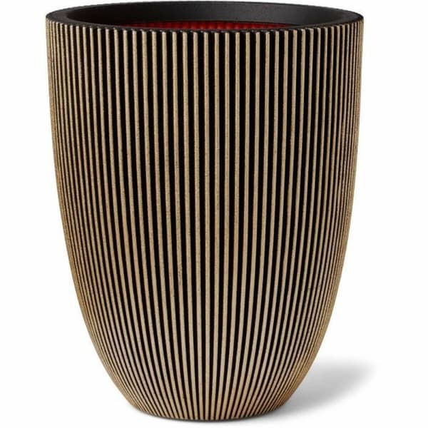 Planter Capi Europe Gyllen Plast Sirkulær Ø 27 cm