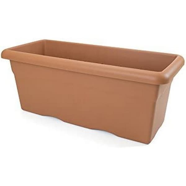 Kukkaruukku Plastiken Terrakotta Muovinen Suorakulmainen 100 x 44 x 40 cm