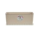 Pikkukuva 2 / 3: Kukkalaatikko Stefanplast 15,5 x 13,5 x 38,5 cm Beige Muovinen (12 osaa)