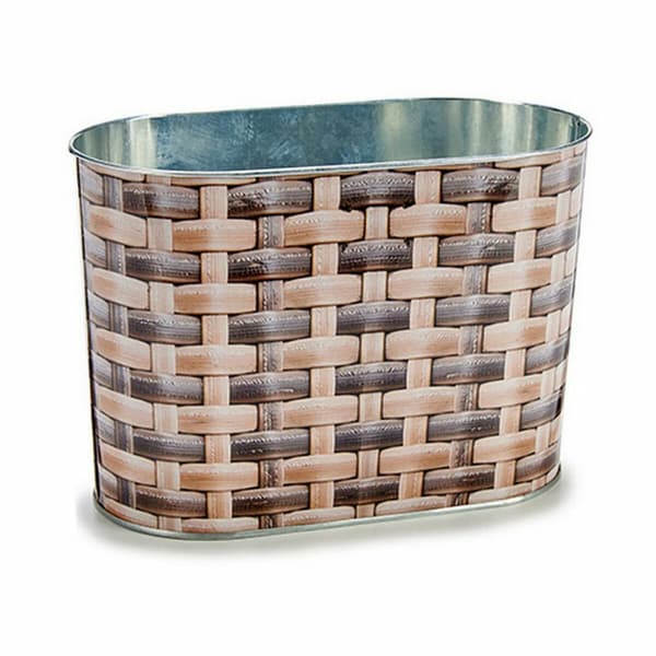 Kasvit Ibergarden H18A3528D Metalli korihuonekalut Ovaali 12,7 x 15 x 23,5 cm (24 osaa)
