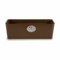 Pikkukuva 2 / 3: Kukkalaatikko Stefanplast Ruskea Muovinen 18 x 16 x 48,5 cm (12 osaa)