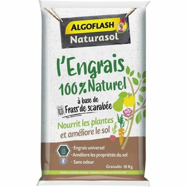 Kasvilannoite Algoflash Naturasol 10 kg