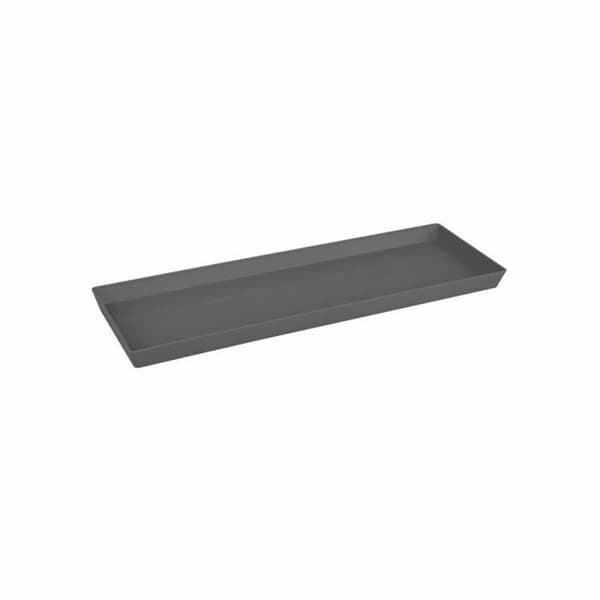 Kukkaruukun aluslautanen Elho XXL Tumman harmaa Muovinen Moderni 50 cm