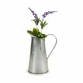 Miniatyrbild 3 av 3: Kruka Ibergarden J60700-B Silvrig Zink Mönster Mjölkkanna 17 x 21,5 x 11,3 cm (24 antal)