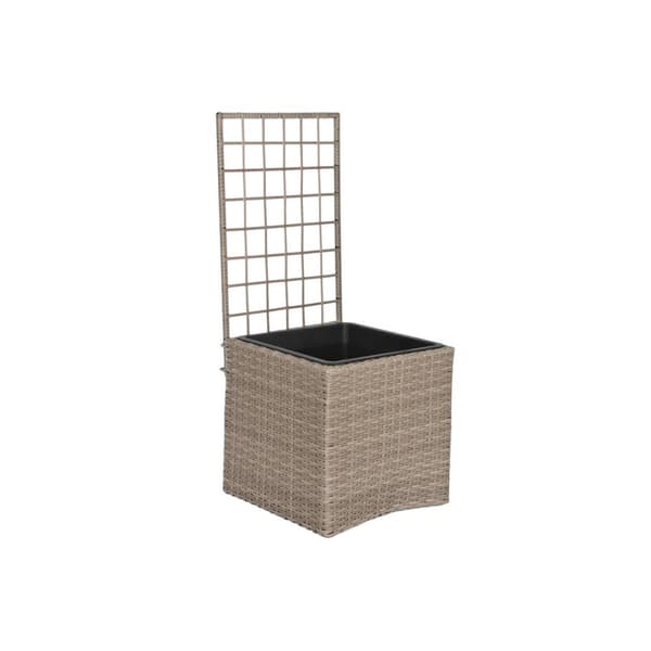 Kruka Home ESPRIT polypropen Rattan 48 x 52 x 114 cm