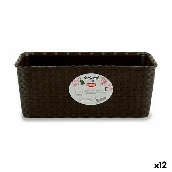 Blomlåda Stefanplast Plast 13 x 11 x 28,5 cm (12 antal)