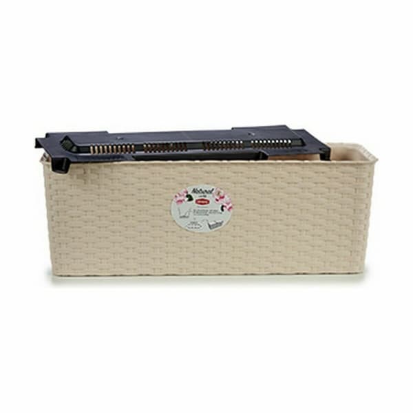Blomlåda Stefanplast Beige Plast 17,5 x 16 x 48,5 cm (12 antal)