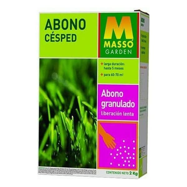 Icke-ekologiskt gödselmedel Massó Granuler Gräs 2 Kg 2 L