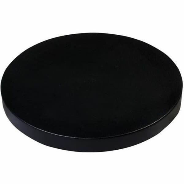 Støtte med hjul til potter Nature Sort polypropylen (Ø 29,2 x 4 cm)