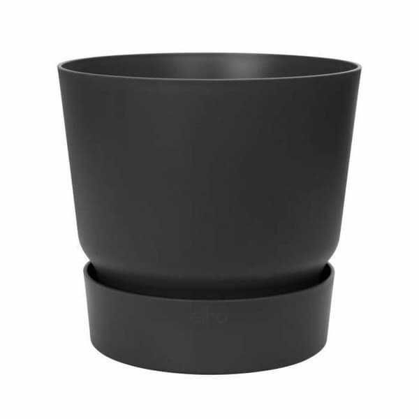 Urtepotte Elho Greenville Ø 24,48 cm Sort Plastik
