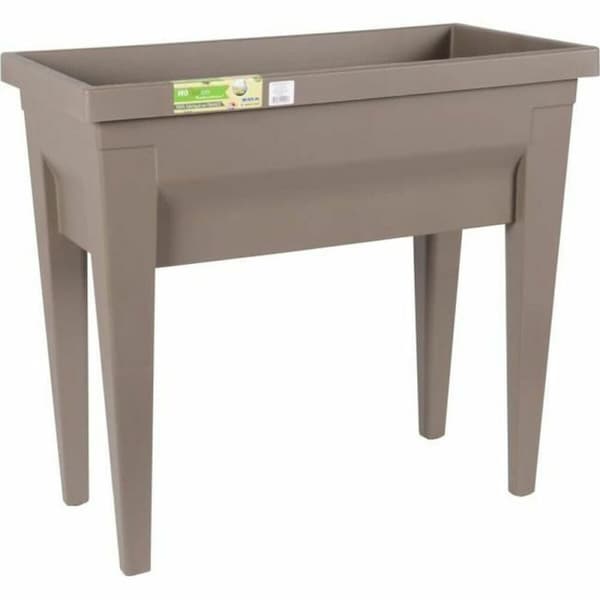 Urtepotte EDA Grøntsager Frøbakke Taupe 73 x 38,5 x 68 cm