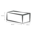 Miniatyrbillede 2 af 4: Urtepotte EDA Antracit Plastik 99 x 39 x 43 cm