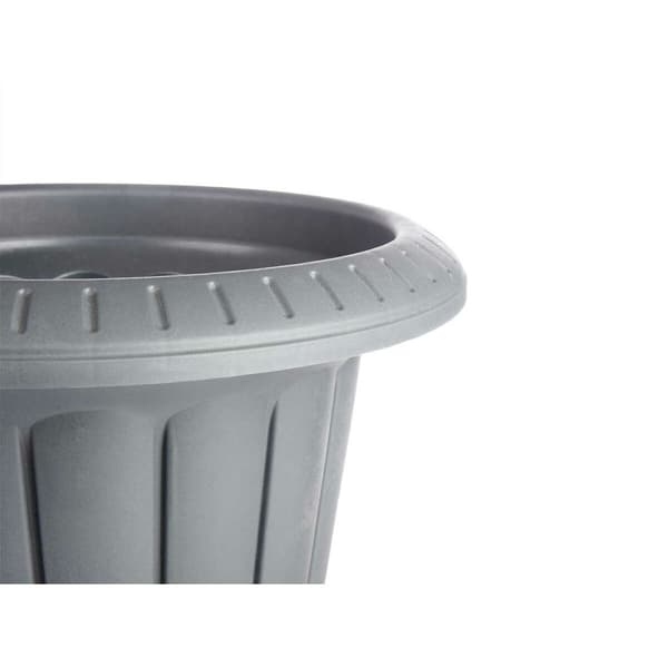 Urtepotte Ibergarden N00202102 Antracit Plastik Vinglas 47,6 x 47 x 47,4 cm (5 enheder)