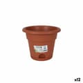 Miniatyrbillede 1 af 2: Urtepotte med fad Dem Greentime Brun 20 x 20 x 16 cm (12 enheder)