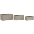 Miniatyrbillede 1 af 6: Gartner Home ESPRIT Beige Magnesium 74,5 x 37,5 x 37,5 cm