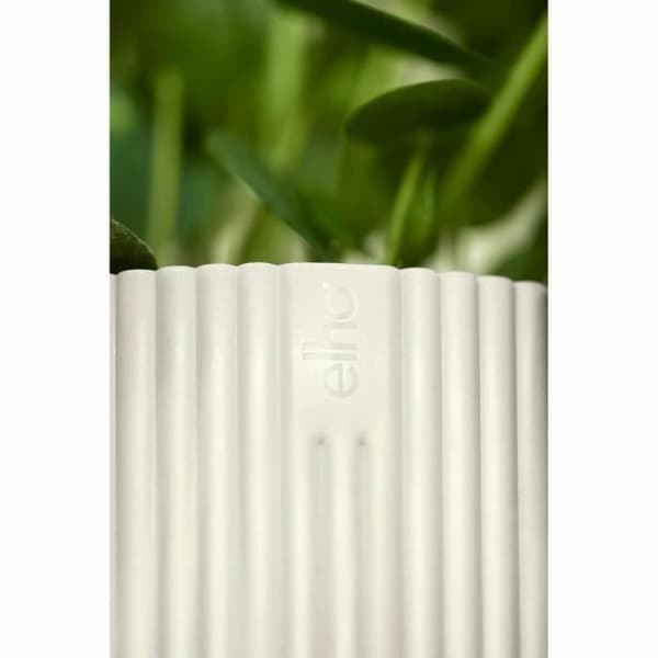 Urtepotte Elgato Hvid Ø 30 cm Plastik Cirkulær Moderne