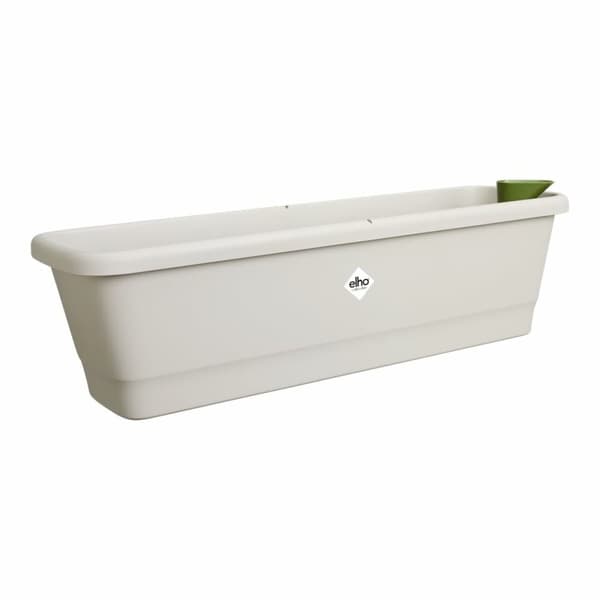 Urtepotte Elho Hvid 20 x 65 x 17 cm Grå Plastik Firkantet