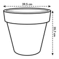 Miniatyrbillede 3 af 5: Urtepotte Elho 8403604042500 Antracit Ø 40 cm